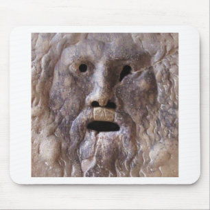 Tapis De Souris La bouche de la vérité - Rome, Italie