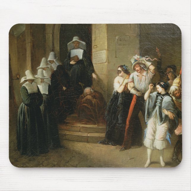 Tapis De Souris La boule masquée, c.1870 (Devant)