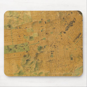 Tapis De Souris La carte Chevalier de San Francisco