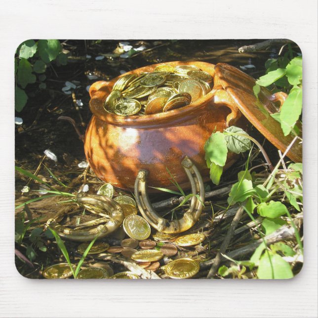 Tapis De Souris "La chance des Irlandais !" (Devant)