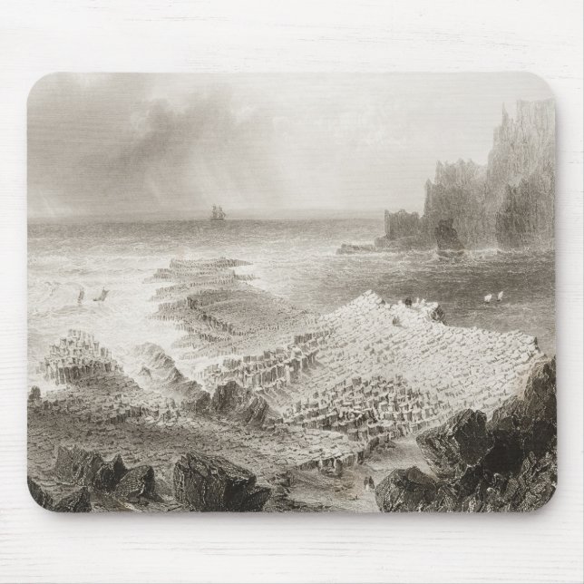 Tapis De Souris La chaussée du géant d'en haut (Devant)