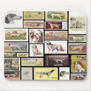 Tapis De Souris La cigarette vintage de poseur anglais carde