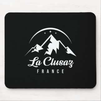 Tapis De Souris La Clusaz France Station De Ski Ski Snowboard So
