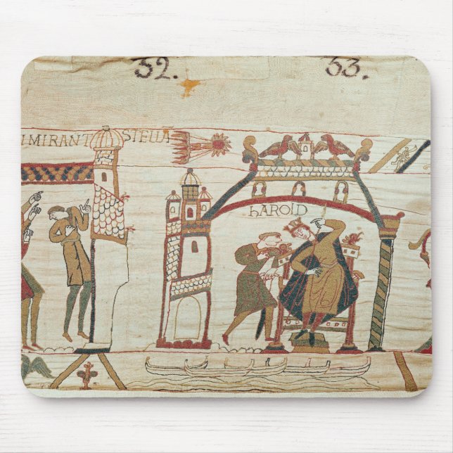 Tapis De Souris La comète et le Harold de Halley recevant la (Devant)