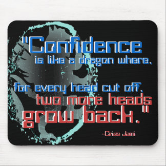 Tapis De Souris "La confiance est comme un dragon" Mousepad