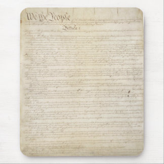 Tapis De Souris La Constitution des États-Unis