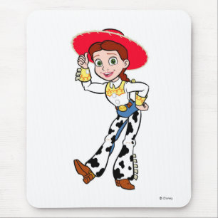 Tapis De Souris La cow-girl de Toy Story Jesse saluée