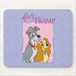 Tapis De Souris La Dame et le Tramp - Cadre