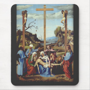 Tapis De Souris La Déposition de Jésus-Christ Icône Sacrée Art