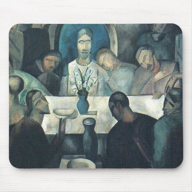 Tapis De Souris La Dernière Cène de Jésus André Derain 1911 (Devant)