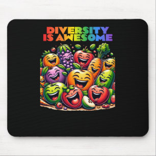 Tapis De Souris La Diversité Est Un Sticker Magnifique
