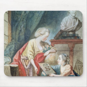 Tapis De Souris La famille de Necker en 1780