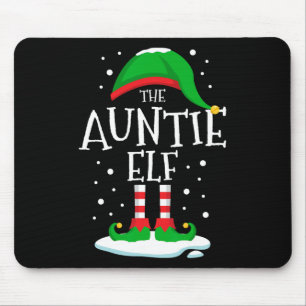 Tapis De Souris La famille de Noël des elfes de la tante correspon