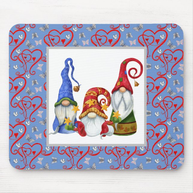 Tapis De Souris La famille Gnome (Devant)