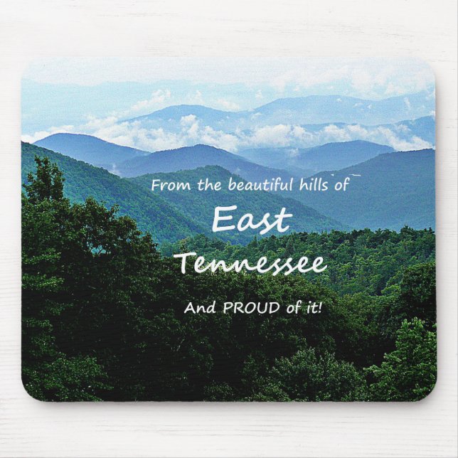 Tapis De Souris La Fierté de Hill du Tennessee Est (Devant)