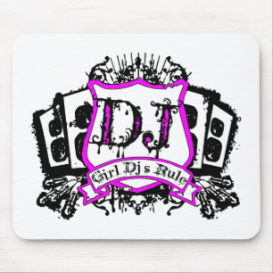 Tapis De Souris La fille DJ Crest