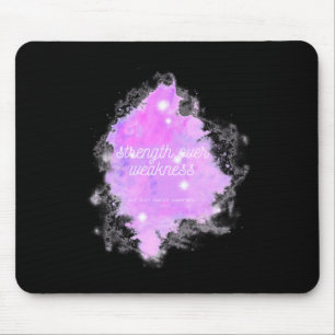 Tapis De Souris La force sur la faiblesse Galaxie - Bile Duct Canc