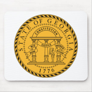 Tapis De Souris La Géorgie, Etats-Unis