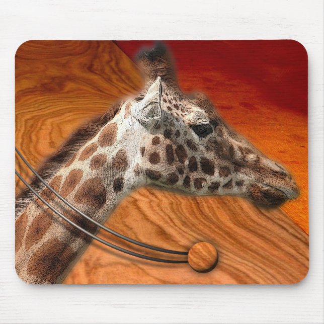 TAPIS DE SOURIS LA GIRAFE (Devant)