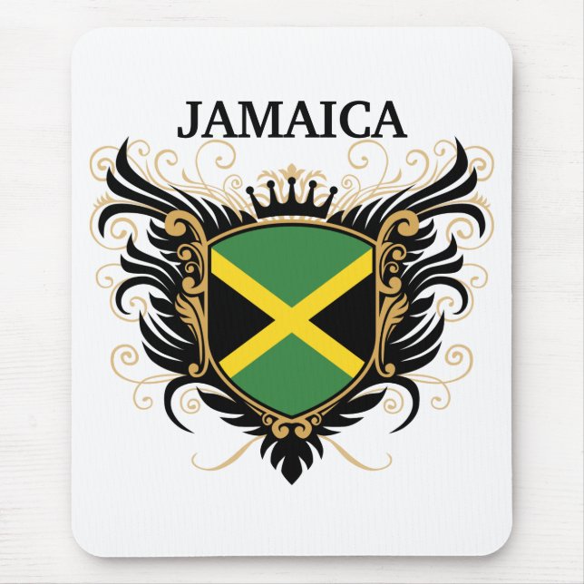 Tapis De Souris La Jamaïque [personnalisez] (Devant)