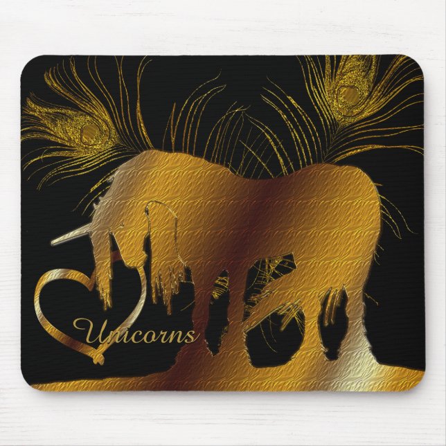Tapis De Souris La licorne d'or (Devant)