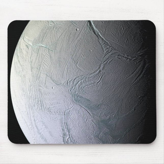 Tapis De Souris La lune de Saturne Encelade (Devant)