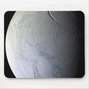 Tapis De Souris La lune Enceladus de Saturn