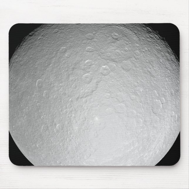 Tapis De Souris La lune glacée de Saturne Rhea (Devant)