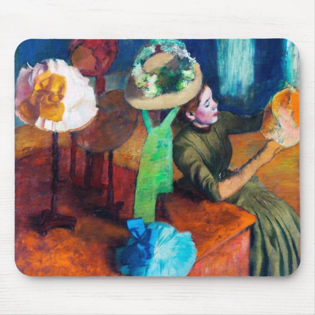 Tapis De Souris La Magasine De Fabriques, Edgar Degas (Devant)