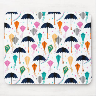 Tapis De Souris La magie remplit le Motif d'Air Kite