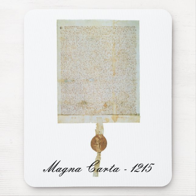 Tapis De Souris La Magna Carta Libertatum - 1215 (Devant)