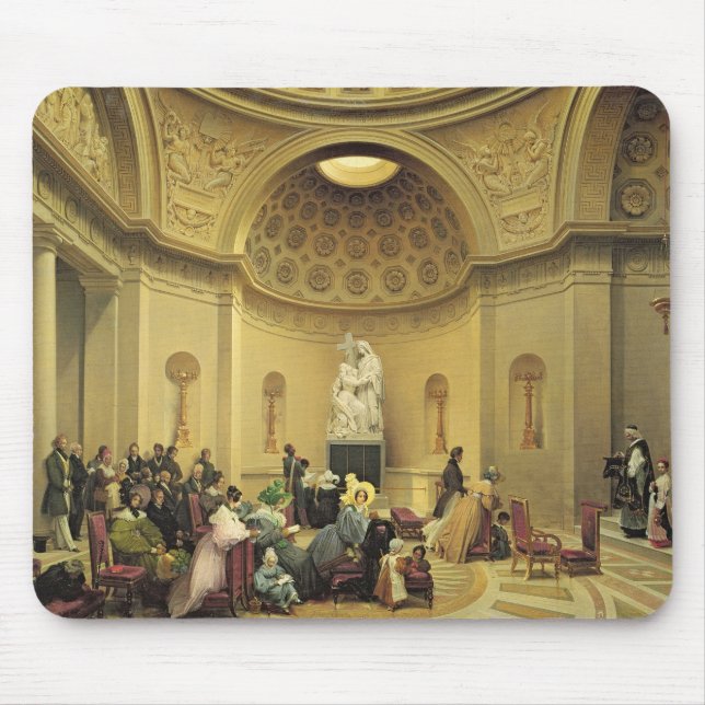 Tapis De Souris La masse dans la chapelle expiatoire, 1830-48 (Devant)