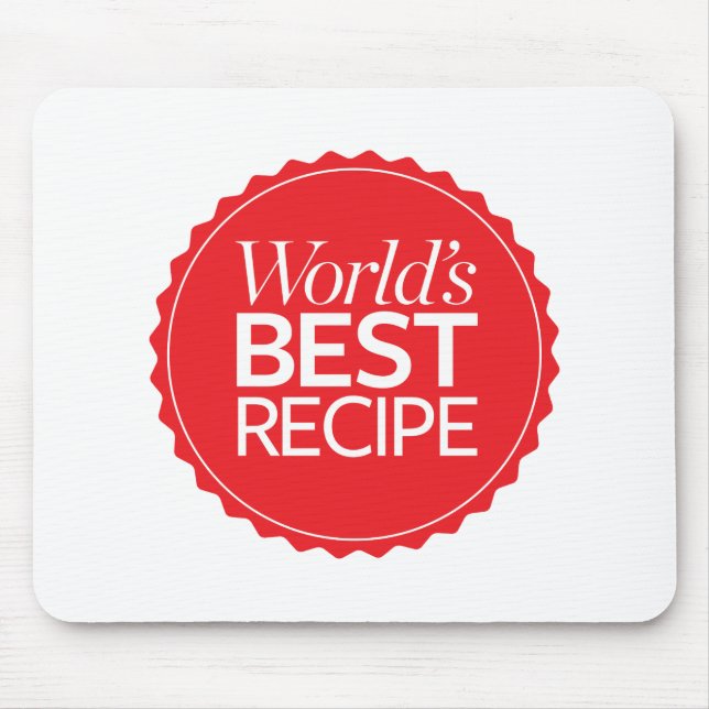 Tapis De Souris La meilleure recette du monde (Devant)