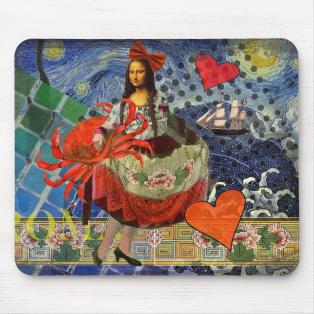 Tapis De Souris La Mona Lisa (Devant)