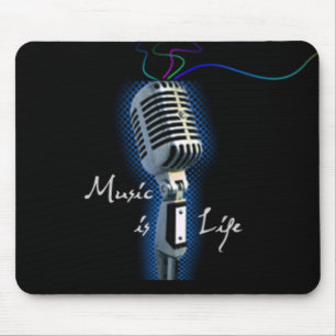 Tapis De Souris La musique est la vie