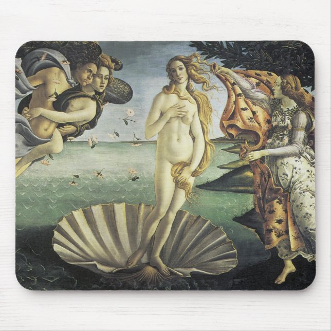 Tapis De Souris La naissance de Vénus (Devant)