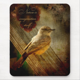 Tapis De Souris La nature est l'imagination