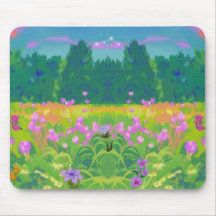 La nature inspire mousepad - design de paysage