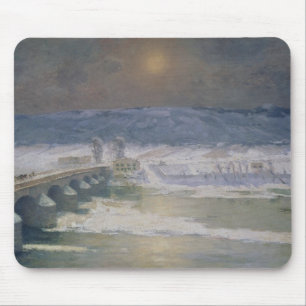 Tapis De Souris La neige dans l'Auvergne, 1886