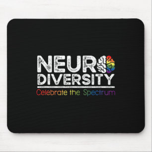 Tapis De Souris La Neurodiversité Célèbre La Santé Mentale Et L'Au