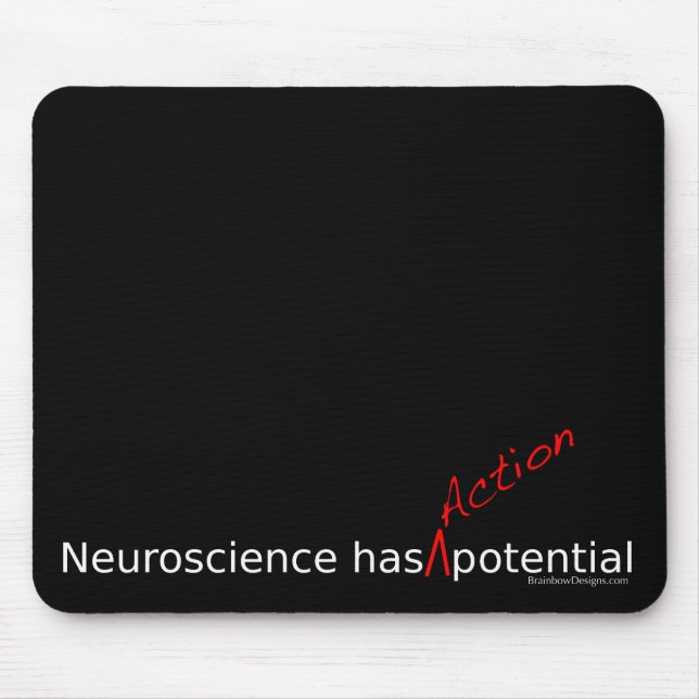 Tapis De Souris La neurologie a la "action" Mousepad potentiel (Devant)