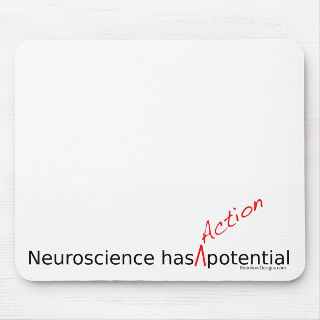 Tapis De Souris La neurologie a la "action" Mousepad potentiel (Devant)