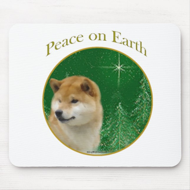 Tapis De Souris La paix de Shiba Inu (Devant)