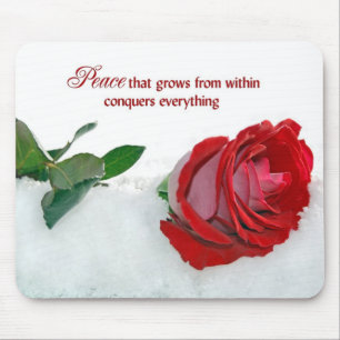 Tapis De Souris La paix s'est levée