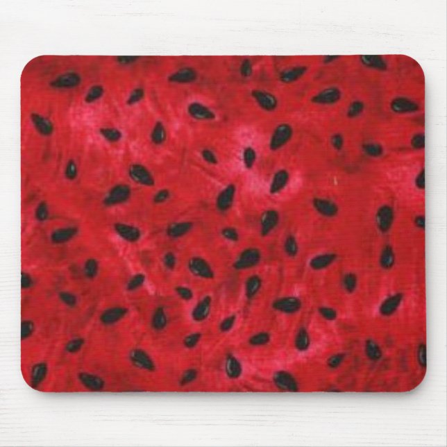 Tapis De Souris La pastèque sème Mousepad (Devant)