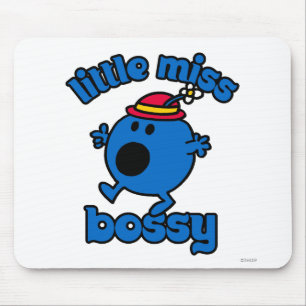 Tapis De Souris La Petite Mlle Bossy En Mouvement