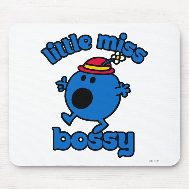 Tapis De Souris La Petite Mlle Bossy En Mouvement (Devant)