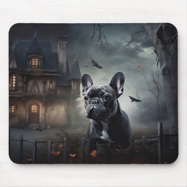 Tapis De Souris La peur de l'Halloween (Devant)