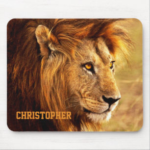 Tapis De Souris La photographie noble de lion