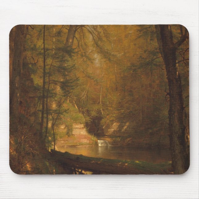 Tapis De Souris La Piscine à truites (1870) Oeuvre d'art - Mousepa (Devant)
